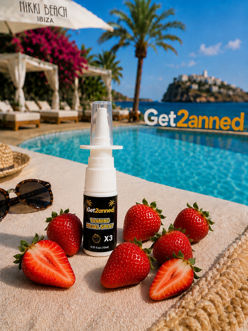 Triple Strength Tanning Spray - Strawberry